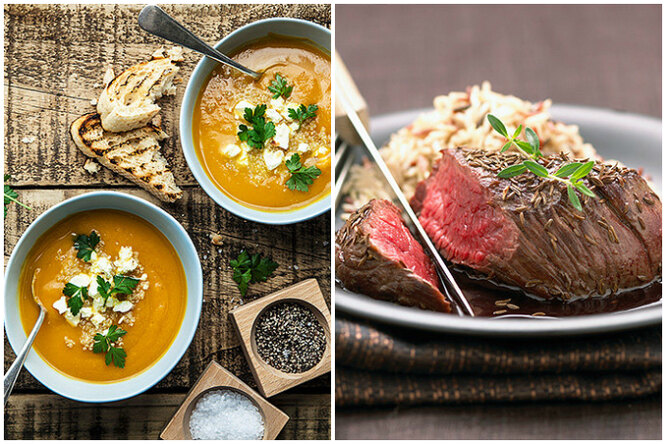 Горячие супы, гарниры, мясо и другая еда, которая поднимет настроение