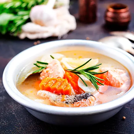 Рецепт супа из семги
