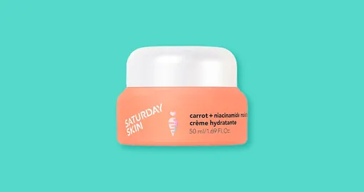 Ультра-увлажняющий крем для лица Carrot + Niacinamide с экстактами моркови от Saturday Skin
