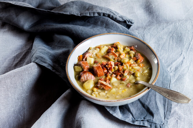 Гороховый суп: от классики до современных вариаций, в том числе постный рецепт