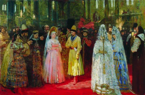 Картина «Выбор великокняжеской невесты" художника Ильи Репина