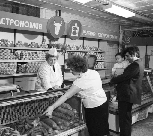 Советские магазины и вкус детства