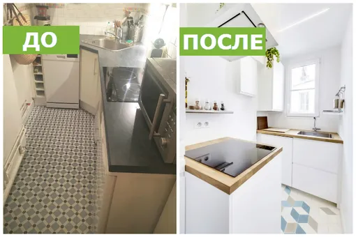 До и после: Ремонт кухни площадью 5 кв.м за три недели