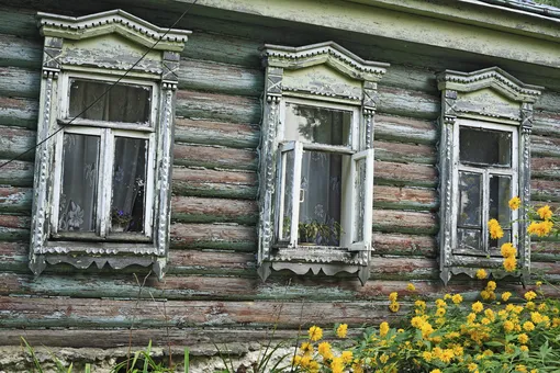 Дом Сергея Есенина в селе Константиново