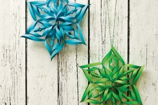 Звезды-оригами: мастер-класс по созданию новогоднего украшения