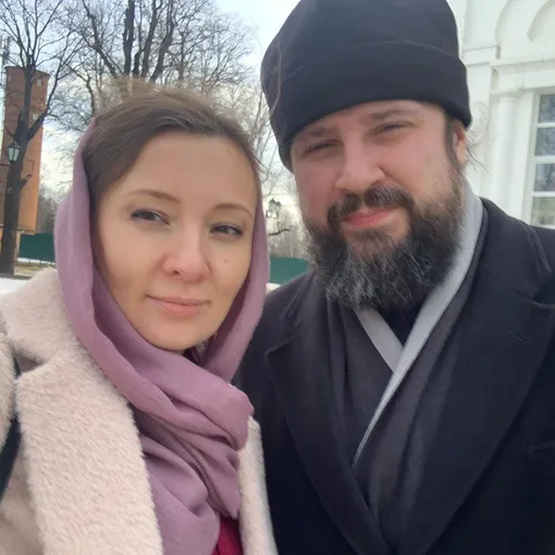 Анна Кузнецова с мужем