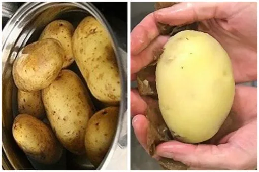 Кухонные хитрости: картошка в мундире и еще 7 продуктов, которые можно почистить за секунду