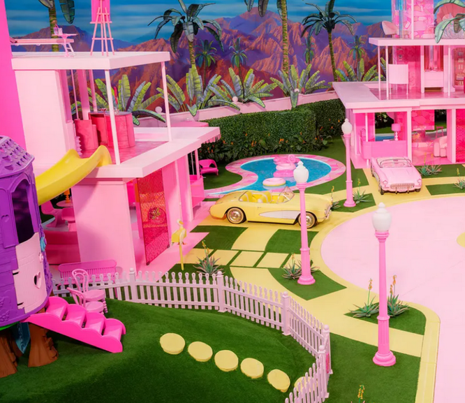 Съемки фильма «Барби» вызвали исчезновение из магазинов розовой краски