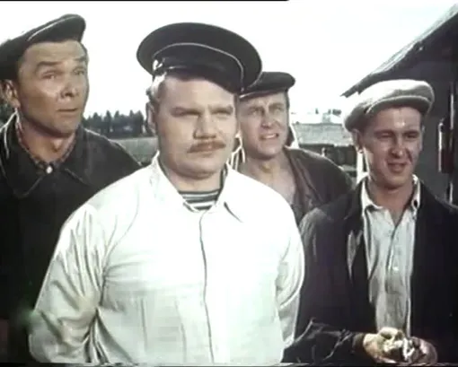 кадр из фильма «Солдат Иван Бровкин» (1955)