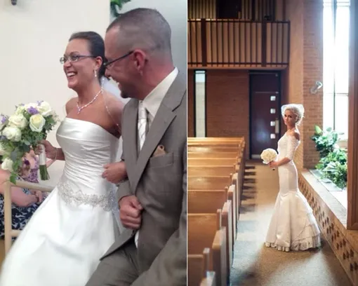 Крис и Трой Листад (на фото слева) поженились 30 июня 2012 года. Аманда Тимм вышла замуж 23 февраля 2013 года