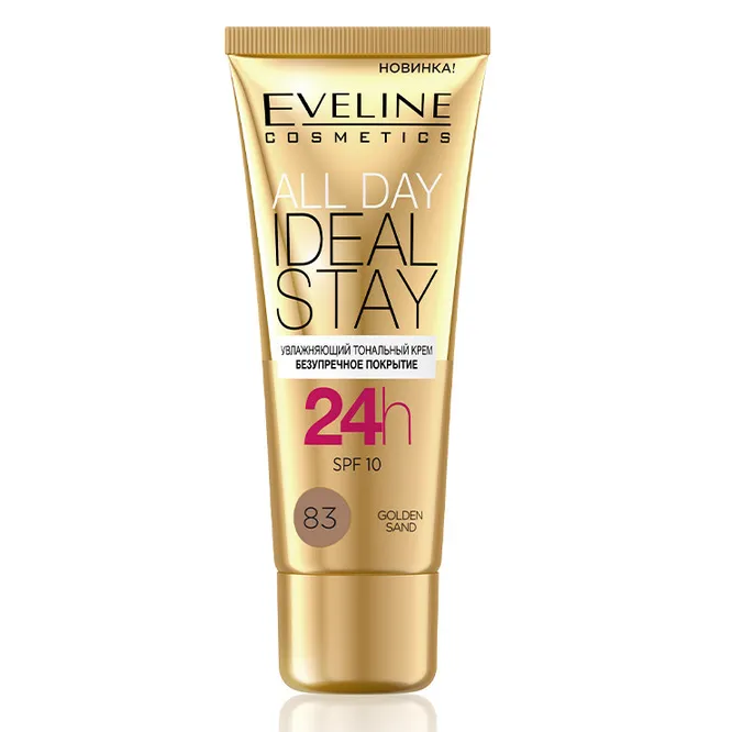 Тональный крем All Day Ideal Stay 24 H, Eveline Cosmetics