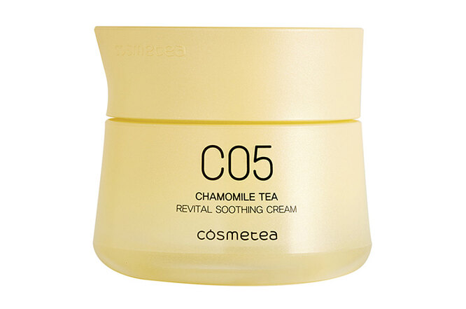 Гель-крем для лица антистресс «Чай с ромашкой» Chamomile Tea Revital Soothin Cream, Cosmetea