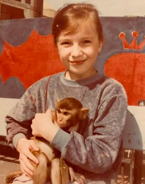 Алёна Жигалова в детстве