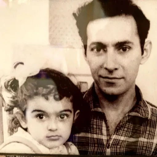 Сати Спивакова с отцом