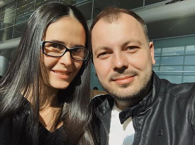 Ярослав с женой Натальей