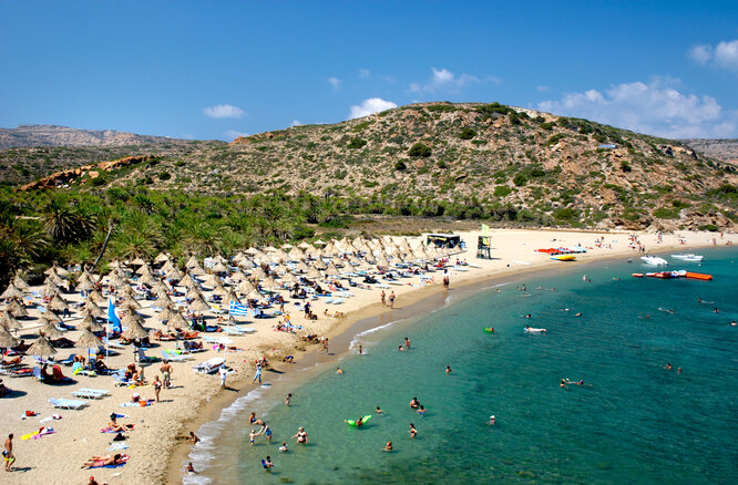 греческий пляж