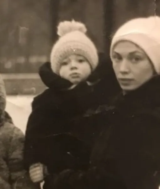 Ирина Газманова с сыном