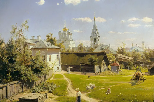 Где в Москве находится настоящий исторический дворик