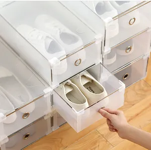 Aliexpress, Набор прозрачных коробок для обуви lafee houseware Store, 2087 руб