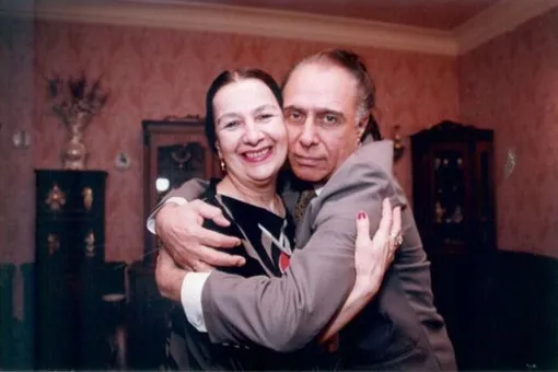 Николай Сличенко с женой