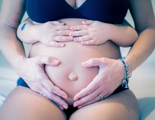 Живот может быть больше при каждой последующей беременности