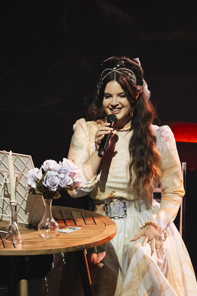 Лана Дель Рей примерила причёску "улей" Присциллы Пресли