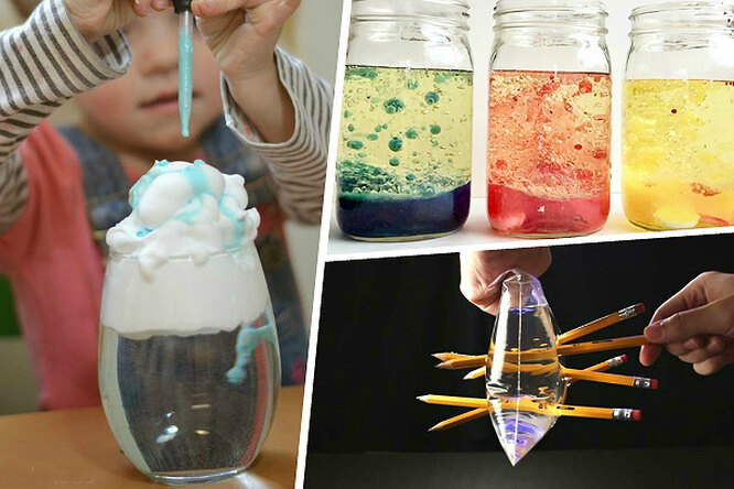 10 удивительных экспериментов, которые можно сделать с детьми на даче