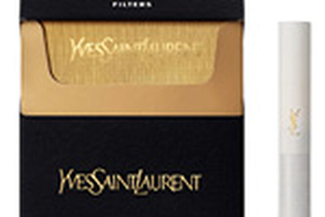 Yves Saint Laurent продает в России сигареты