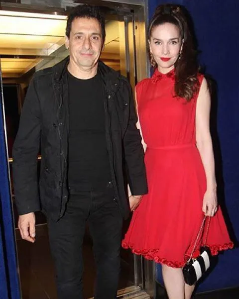 Наталия Орейро с мужем