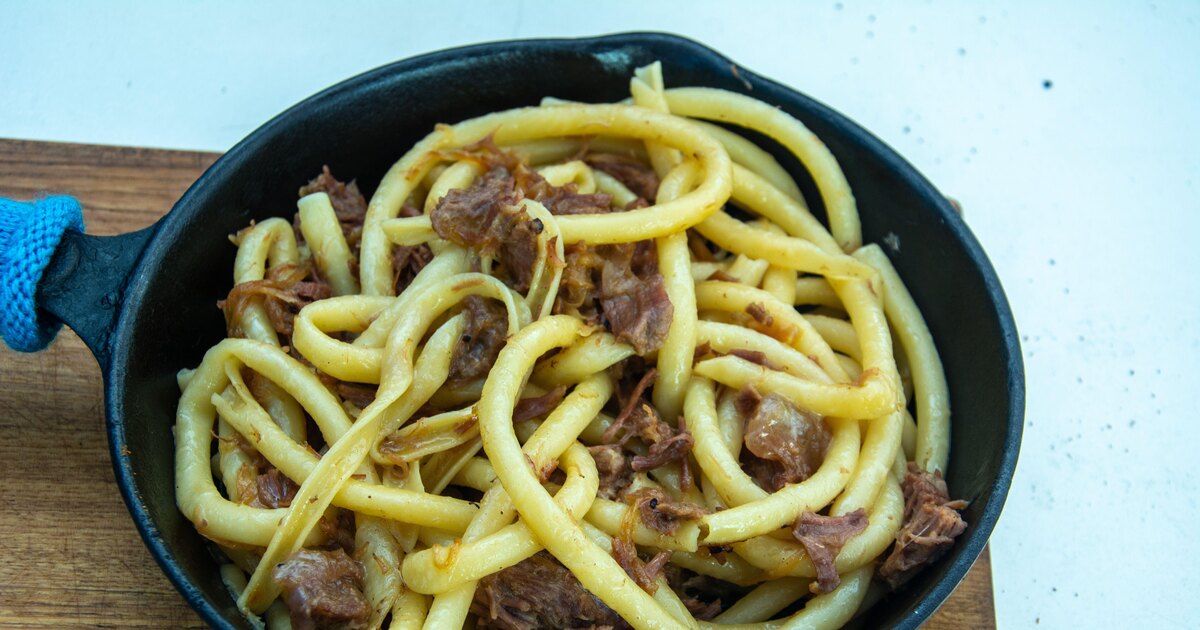 Рецепт макаронов по-флотски