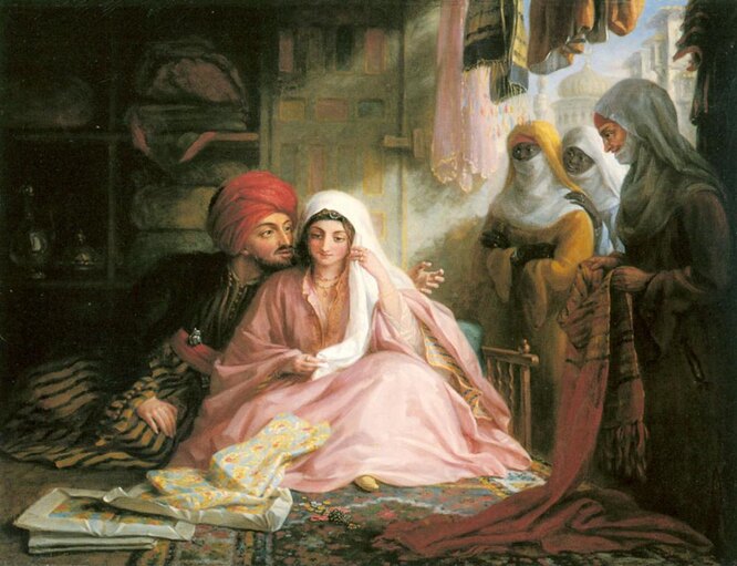 Как жили женщины в гареме турецкого султана и как султан выбирал наложницу