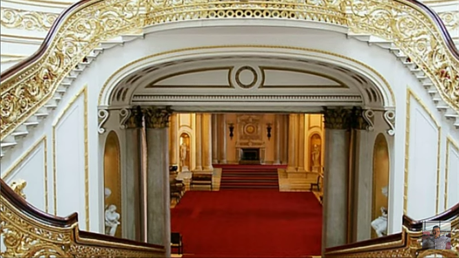 интерьер Букингемского дворца