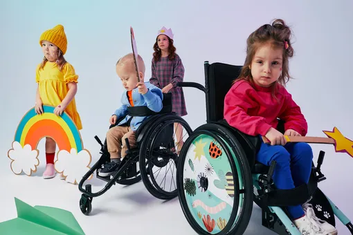 Активные инвалидные коляски для детей