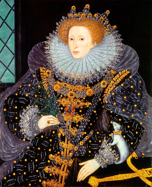 Королева Елизавета I, живопись около 1585 года