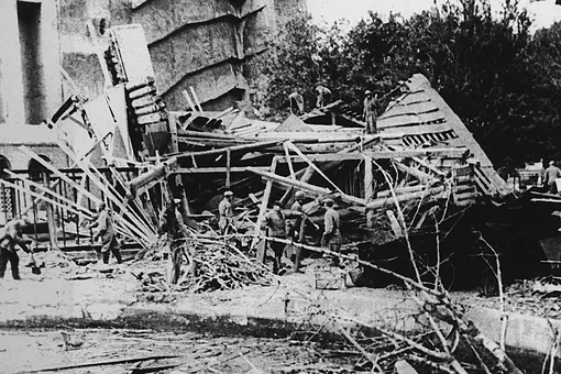 Руины Слоновника, 1941 год
