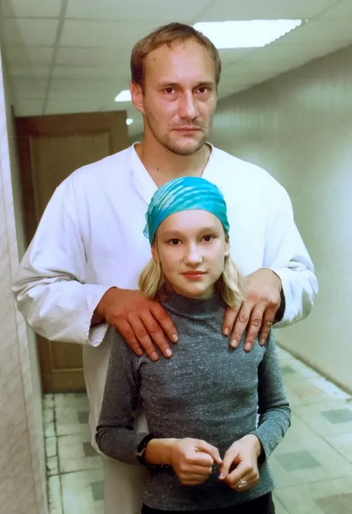 Евгений Сидихин с дочерью Полиной архивное фото