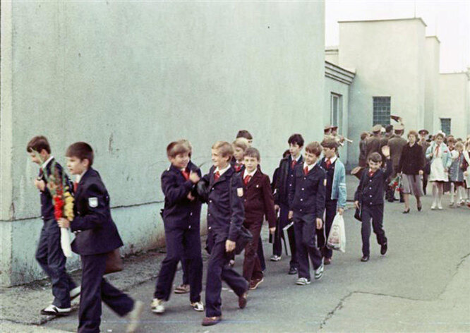 1985 год. Советские школьники, 1985 год