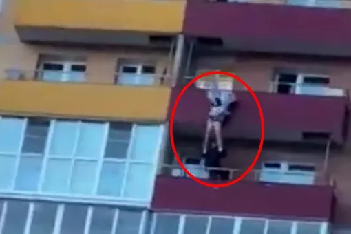 Иркутский спасатель поймал девушку, выпавшую с 14 этажа