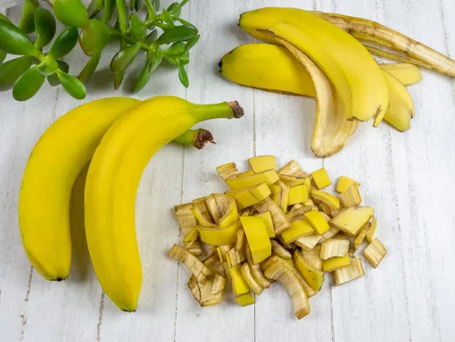 Удобрение из банановой кожуры для растений