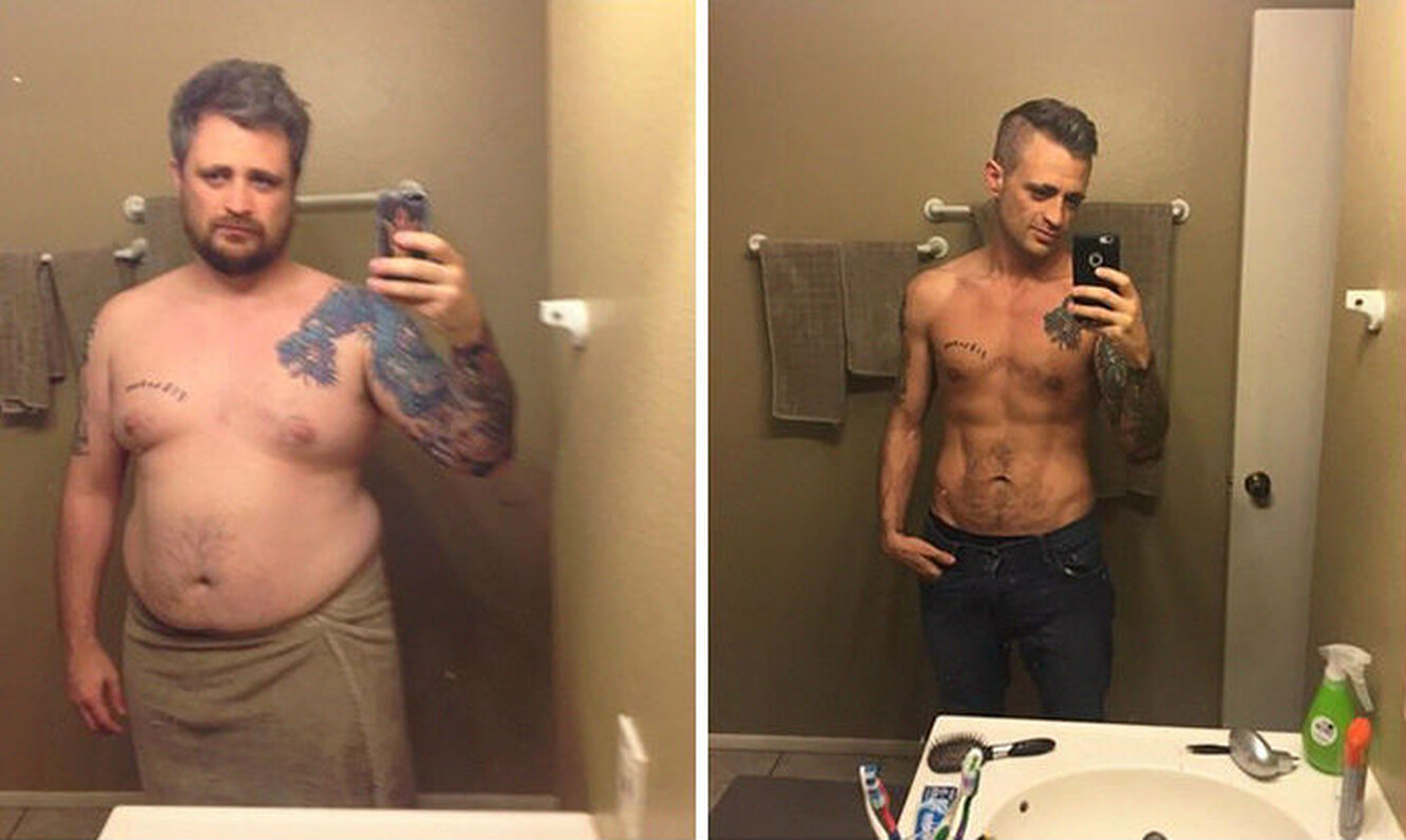 Мужчина после 40 похудел. До и после похудения мужчины. Похудение до и после фото мужчины. Люди до и после похудения.