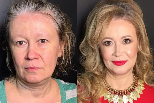 До и после: удивительные преображения с помощью макияжа
