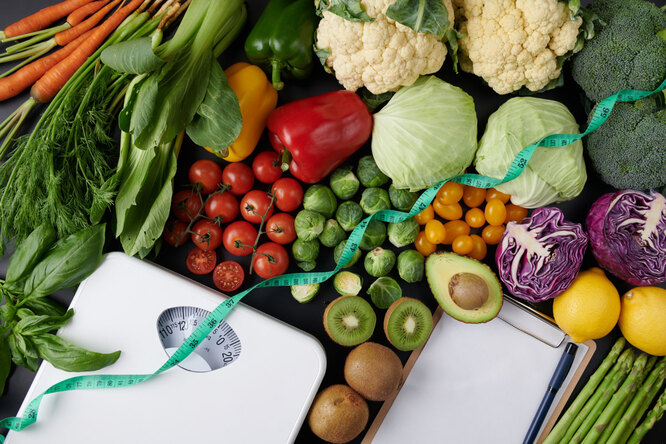 Овощи и фрукты для похудения, как избавиться от жира на животе быстро