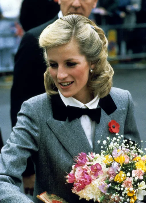 иана, принцесса Уэльская, в гостях у благотворительной организации Barnados, 8 ноября 1984 года