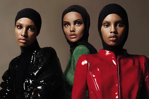 «Мое тело — мой выбор». Три модели в хиджабах впервые на обложке Vogue