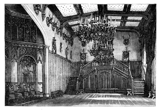 Бальный зал замка Балморал