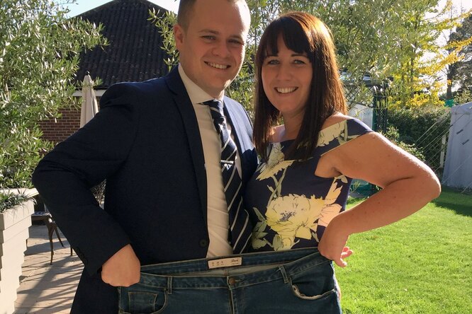 Невеста похудела на 40 килограммов после того, как увидела свадебное платье 52 размера