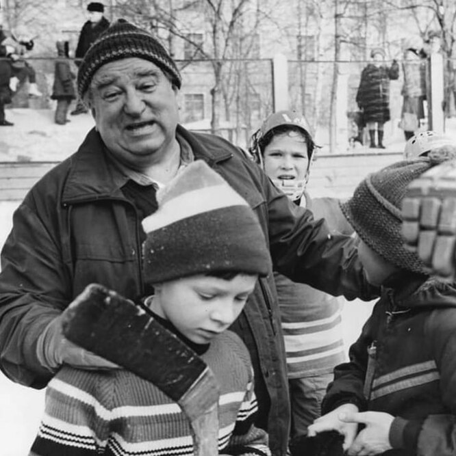 Татьяна Тарасова и отец Анатолий Тарасов