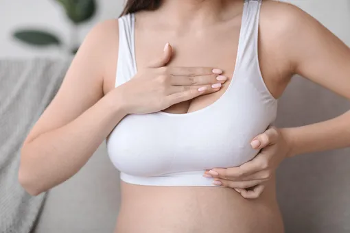 Чувствительные соски и болезненные ощущения: что происходит с грудью во время беременности