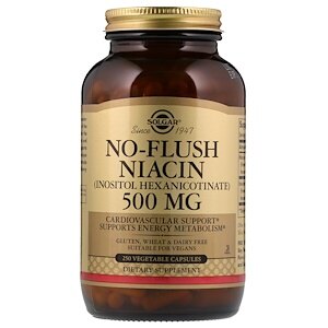 No-Flush Niacin,Solgar, 2960 руб