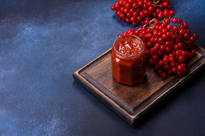 Калина с сахаром